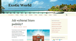 Desktop Screenshot of exoticworld.com.pl